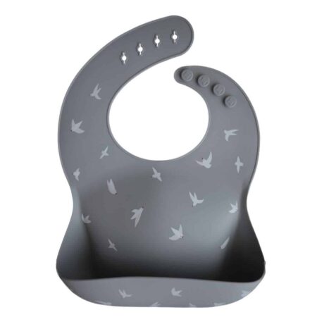 Mushie - Silicone Bibs - Seagulls