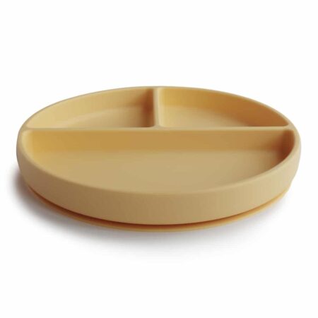 Mushie - Silicone Plate - Pale Daffodil