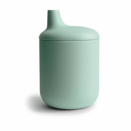 Mushie - Sippy Cup - Cambridge Blue