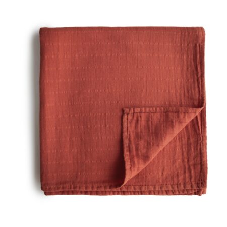 Mushie - Swaddle - Auburn - 120Cm X 120Cm