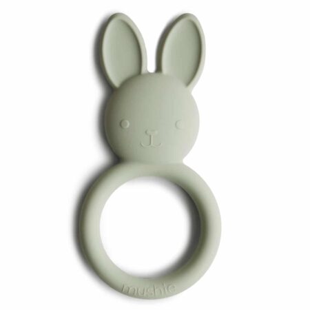 Mushie - Teether Bunny - Sage