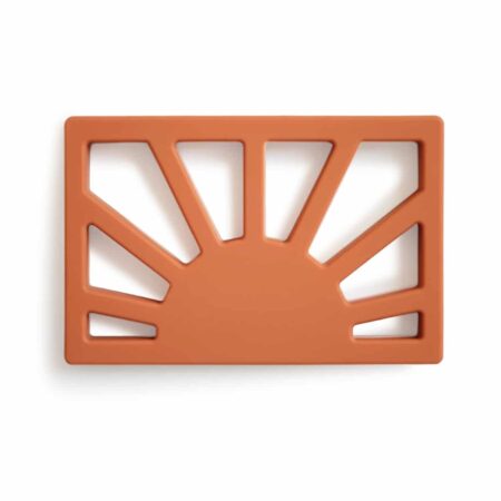 Mushie - Teether Sun - Clay
