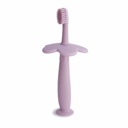 Mushie - Toothbrush Flower - Soft Lilac
