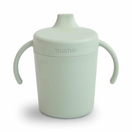 Mushie - Training Sippy Cup - Sage