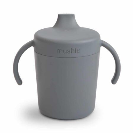 Mushie - Training Sippy Cup - Smoke