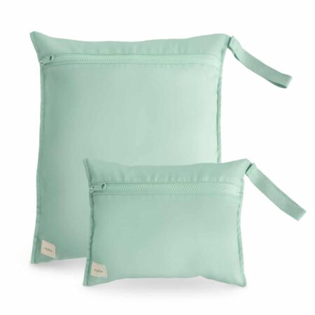 Mushie - Water Resistant Wet Bags - Roman Green