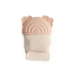 Mushie - Teething Mitten - Blush