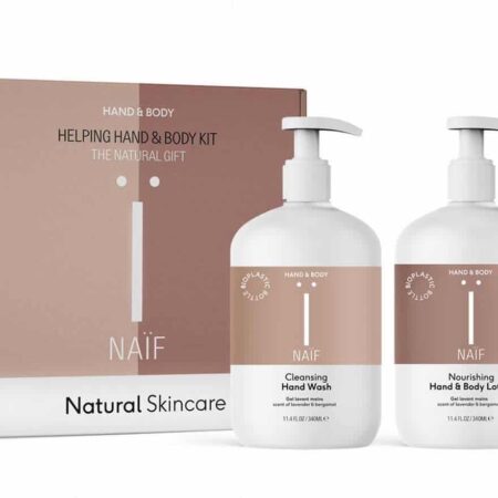 Naif - Helping Hand & Body Kit (handwash 340ml, hand&bodylotion 340ml) Box