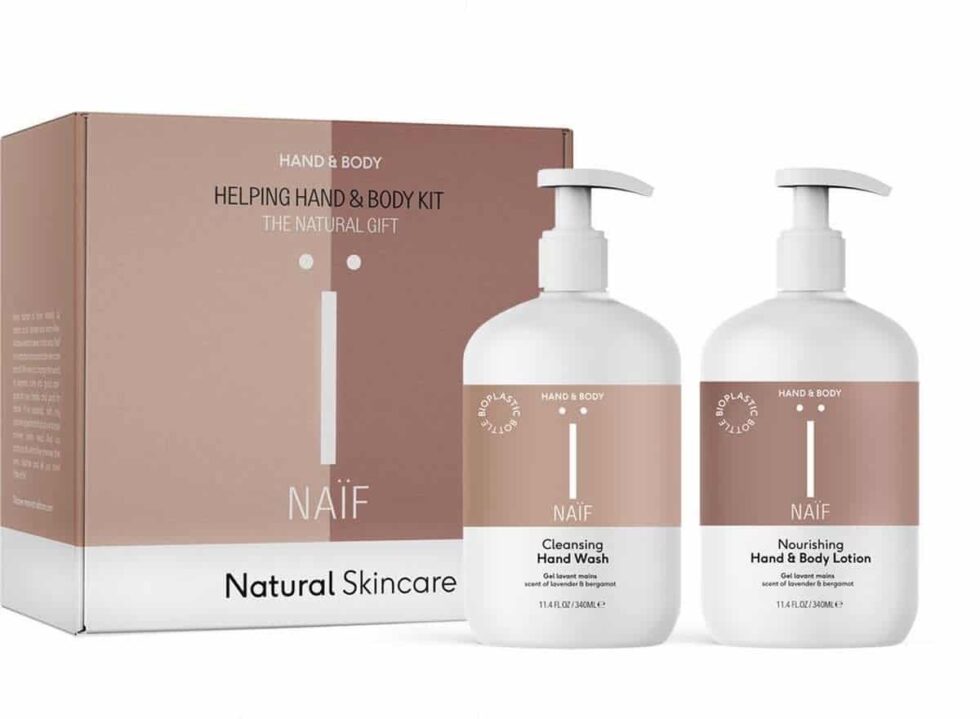 Naif - Helping Hand & Body Kit (handwash 340ml, hand&bodylotion 340ml) Box