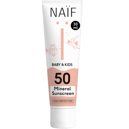 Naif - Minerale Zonnebrandcrème voor Baby & Kids SPF50