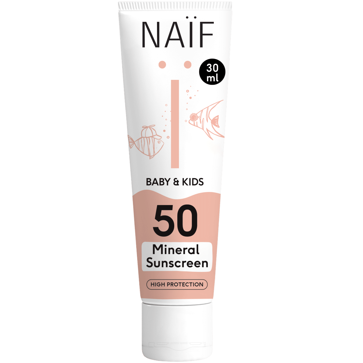 Naif - Minerale Zonnebrandcrème voor Baby & Kids SPF50