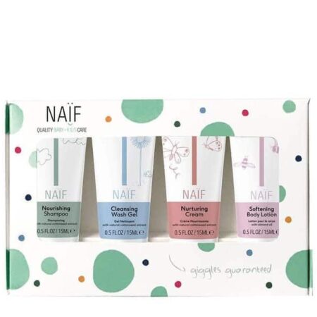 Naif - The Mini Set (4x travel size product 15ml) Box