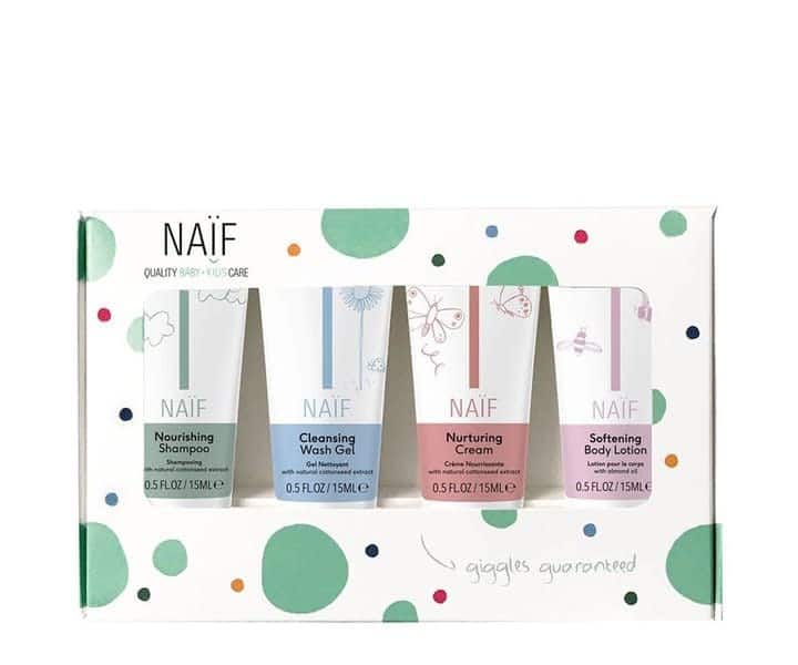 Naif - The Mini Set (4x travel size product 15ml) Box