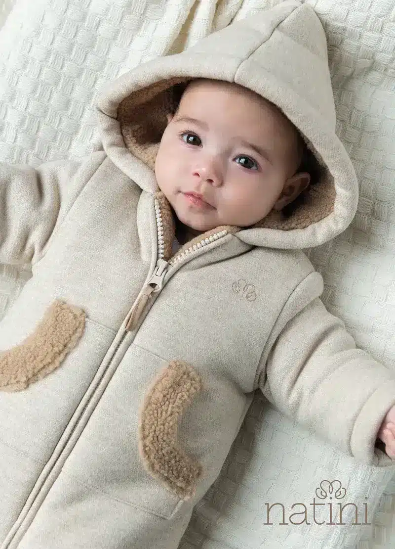 Natini - Babygrow Outdoor - Light Beige
