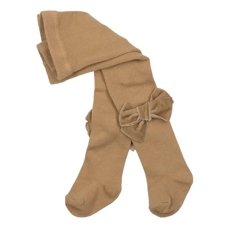 Natini - Collants Bow Velvet - Beige
