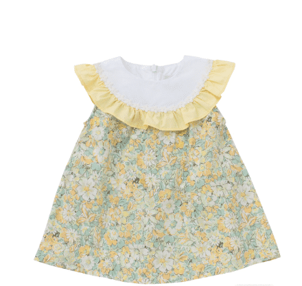 Natini - Dress Amilie Flower - Light Yellow