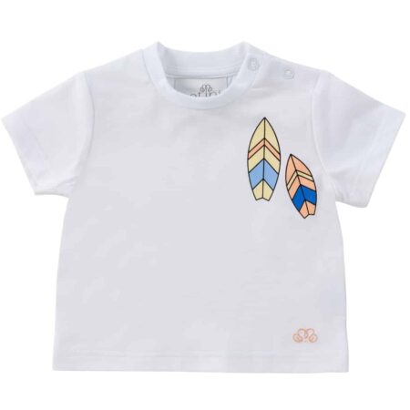 Natini - T-shirt Surfboard - White