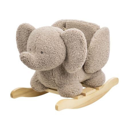 Nattou - Schommelpaard Teddy Olifant Taupe
