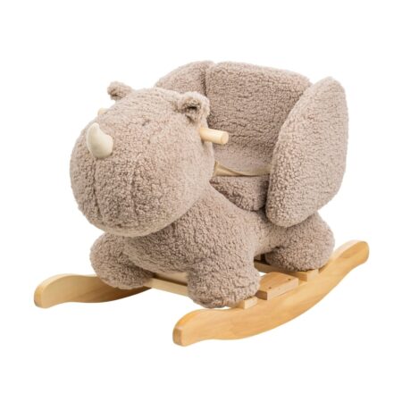 Nattou - Schommelpaard Teddy Rhino Taupe