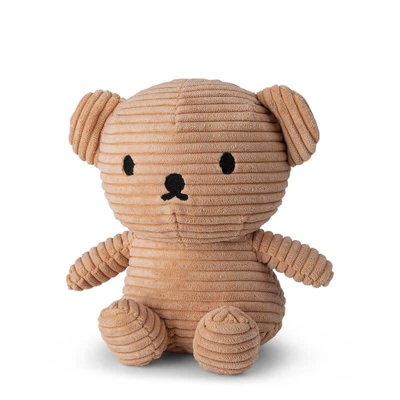 Nijntje - Boris bear corduroy beige - 17 cm - 7''