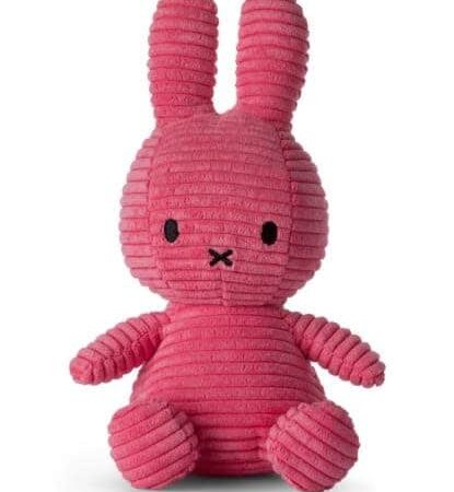 Nijntje - Miffy - Corduroy Bubblegum Pink - 23 cm - 9