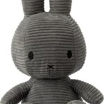 Nijntje - Miffy - Corduroy Dark Grey - 33 cm - 13