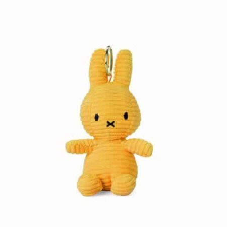Nijntje - Miffy - Keychain Corduroy Yellow - 10 cm - 4