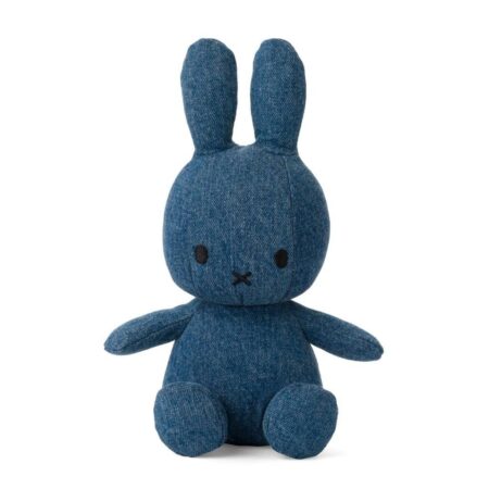 Nijntje - Miffy - Sitting Mid Wash Denim - 23 cm - 9"