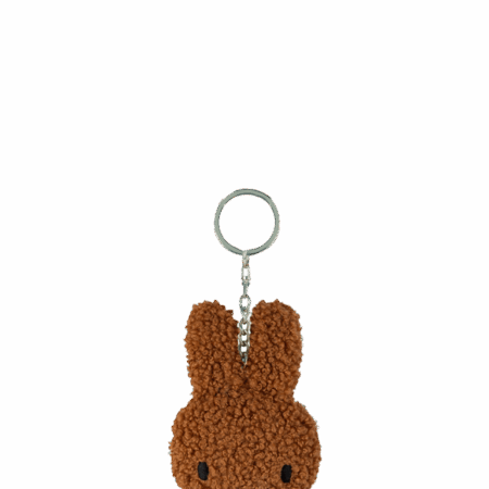 Nijntje - Miffy Flat Keychain Tiny Teddy Cinnamon - 10 cm - 4 - 100% recycled
