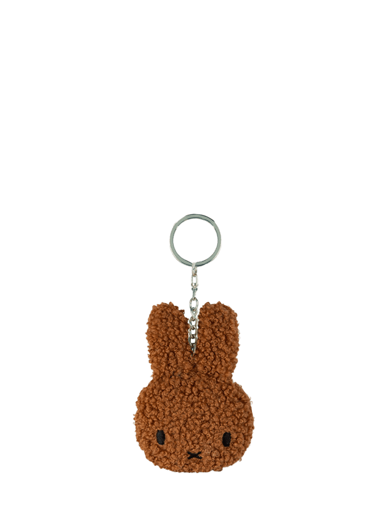 Nijntje - Miffy Flat Keychain Tiny Teddy Cinnamon - 10 cm - 4 - 100% recycled