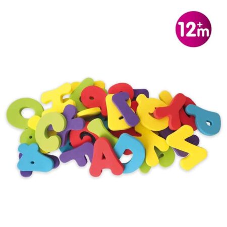 Nuby - Badspeeltjes letters en cijfers - 12m+
