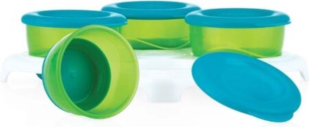 Nuby - Diepvries Potjes - Groen/Blauw