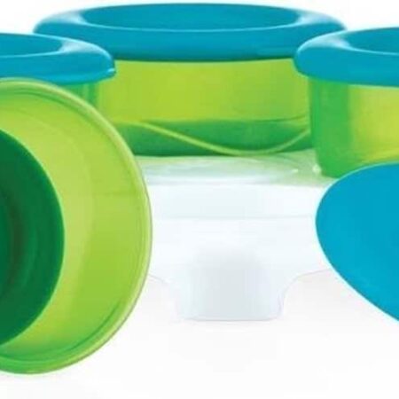 Nuby - Diepvries Potjes - Groen/Blauw