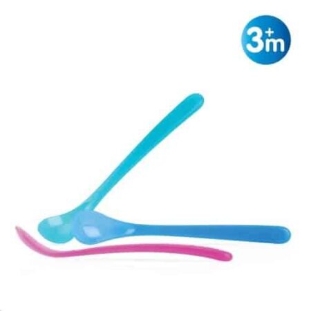Nuby - Warmtegevoelige lepels - 2st - 3m+