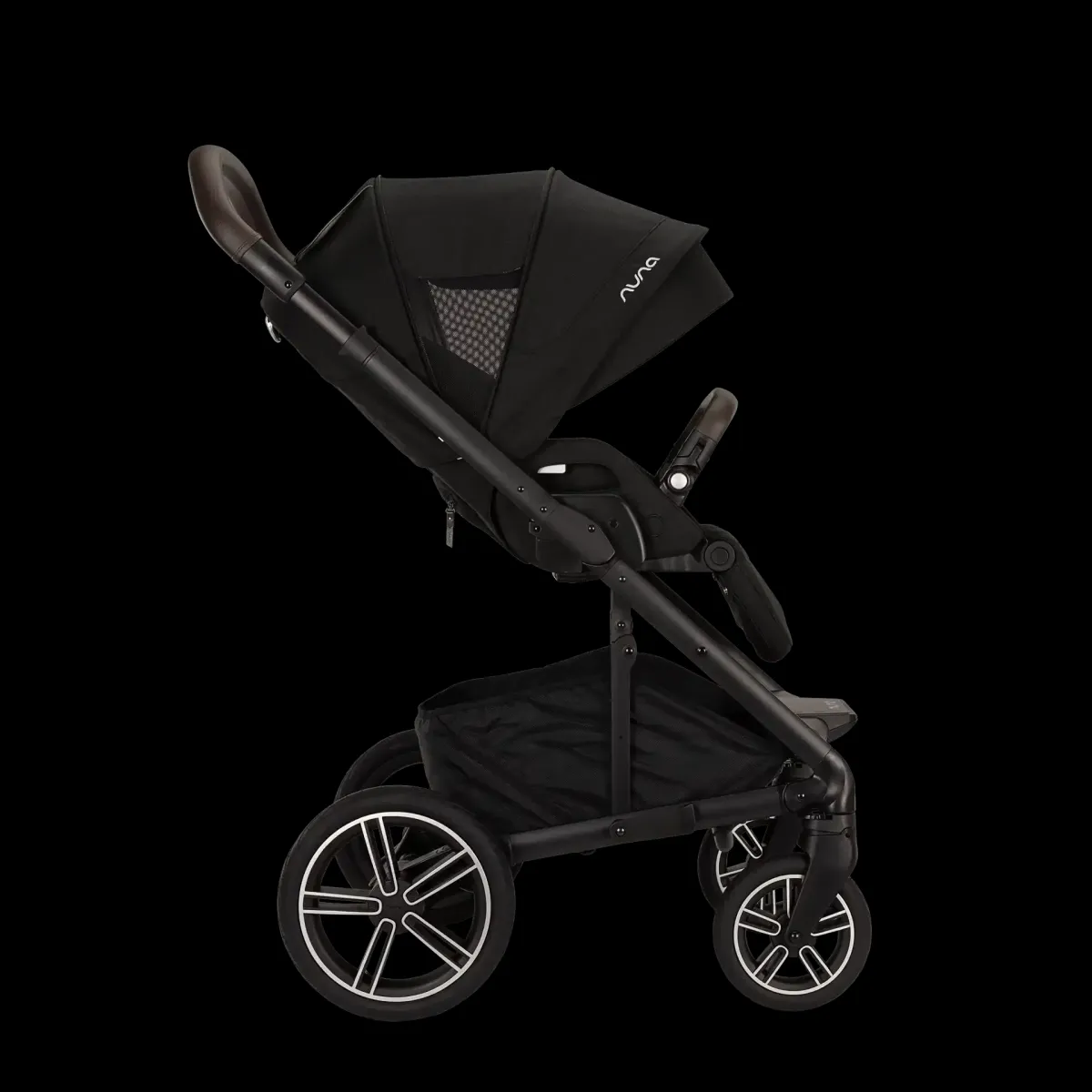 Nuna - Mixx Next Kinderwagen Caviar Met Magn. Gordel