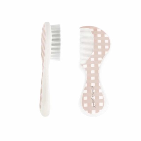 Pasito a Pasito - Brush And Comb Pink checks
