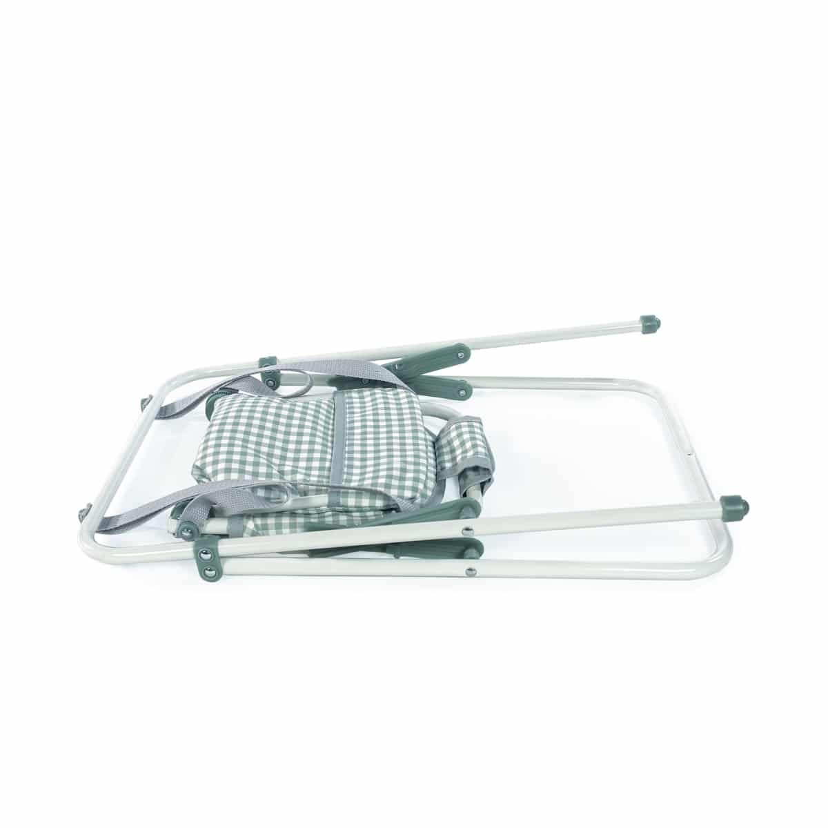 Pasito a Pasito - Doll Swing Tom Green Vichy Checks