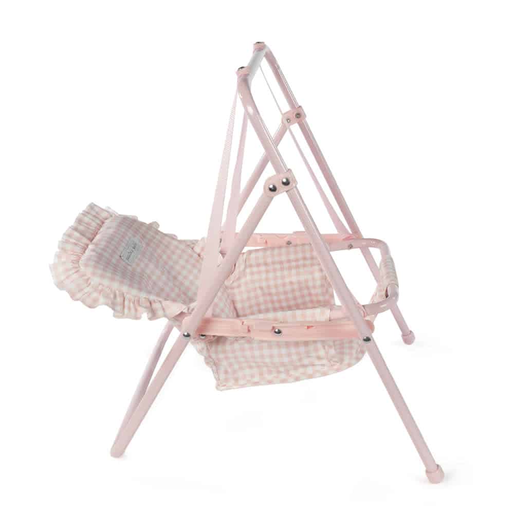 Pasito a Pasito - Doll Swing Tom Pink Vichy Checks