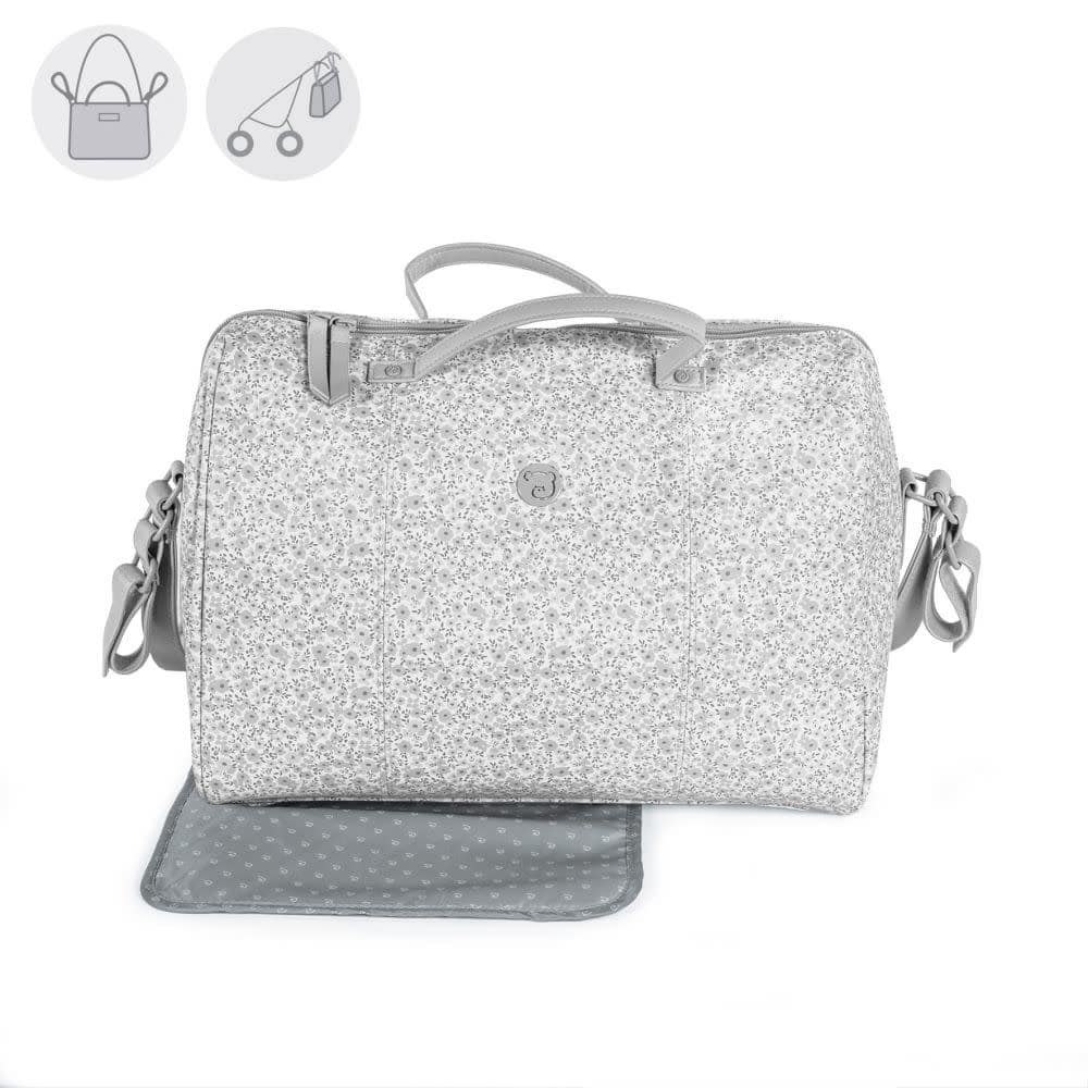 Pasito a Pasito - Pasito a Pasito - Changing Bag Flower Mellow Grey (Fm)