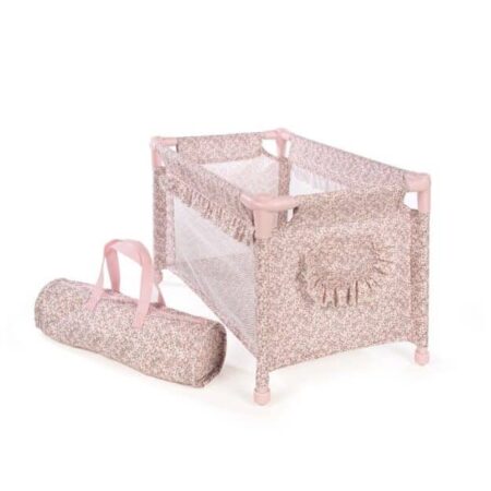 Pasito a Pasito - Travel Bed Lili Pink Flowers