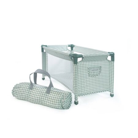 Pasito a Pasito - Travel Bed Tom Green Vichy Checks