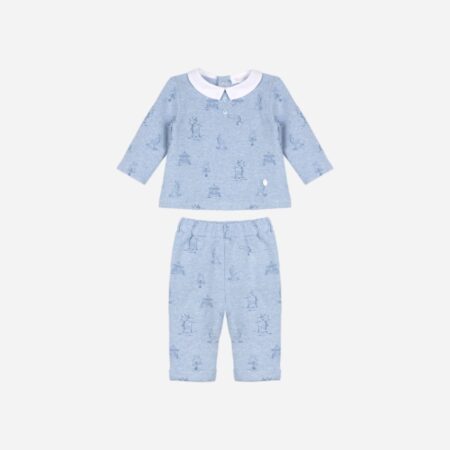 Patachou - 2delig setje - Blue toile de jouy