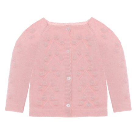 Patachou - Gilet tricot - Dusty Roze