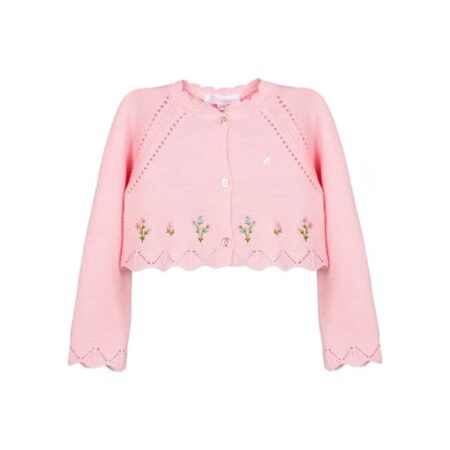 Patachou - Gilet tricot roze