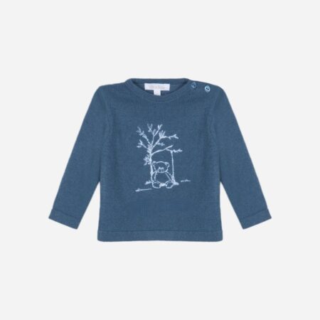 Patachou - Sweater tricot - Blue indigo