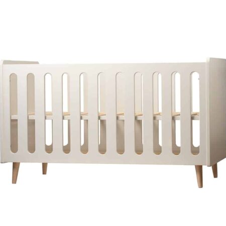 Pericles - Baby Bed 120X60Cm Nomad Dune Beige Omvormbaar Tot Zitbank