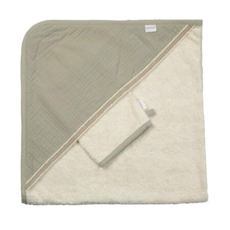 Pericles - Badcape+Washand Avocado