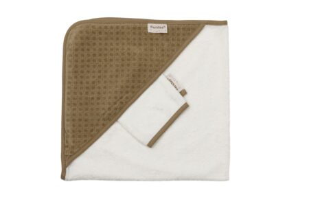 Pericles - Badcape+Washand Espresso Square