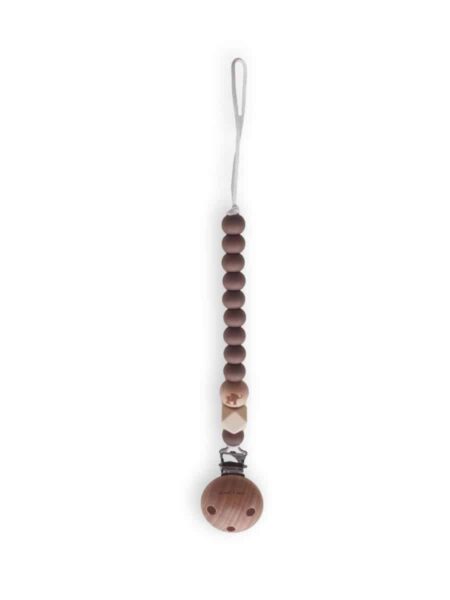 Pericles - Engraved Clip Elephant Brown