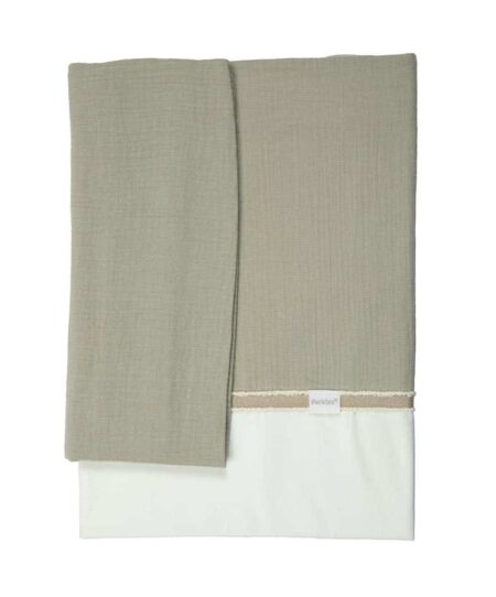 Pericles - Laken+Sloop Bed Avocado